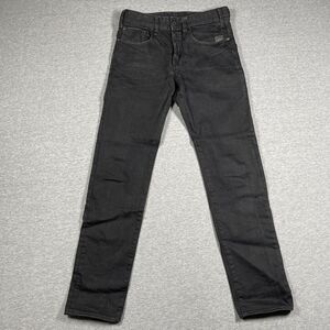 G-Star Raw Jeans Mens 30x32 Black Holmer Tapered Tapered Slim